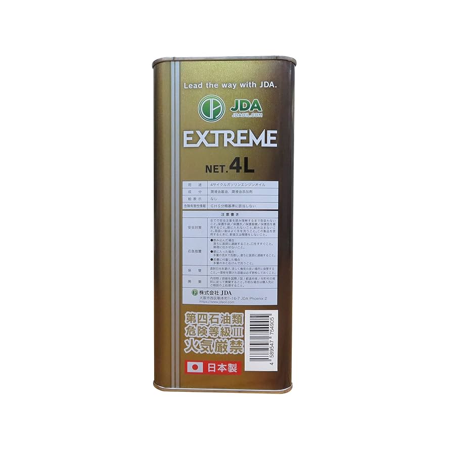 Amazon | JDAエンジンオイル EXTREME 0W-40 SN PAO 4L 全合成基